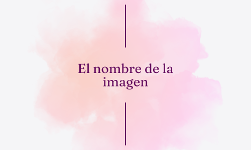 El nombre de la imagen para seo